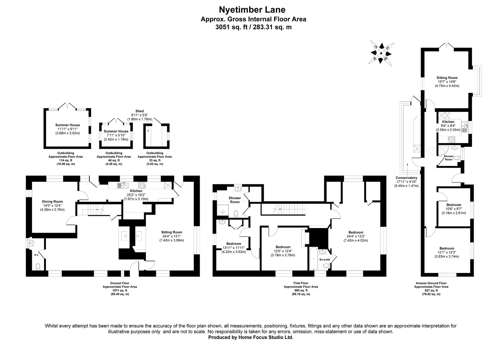 Willowhale Cottage, 105 Nyetimber Lane, Bognor Regis floorplan
