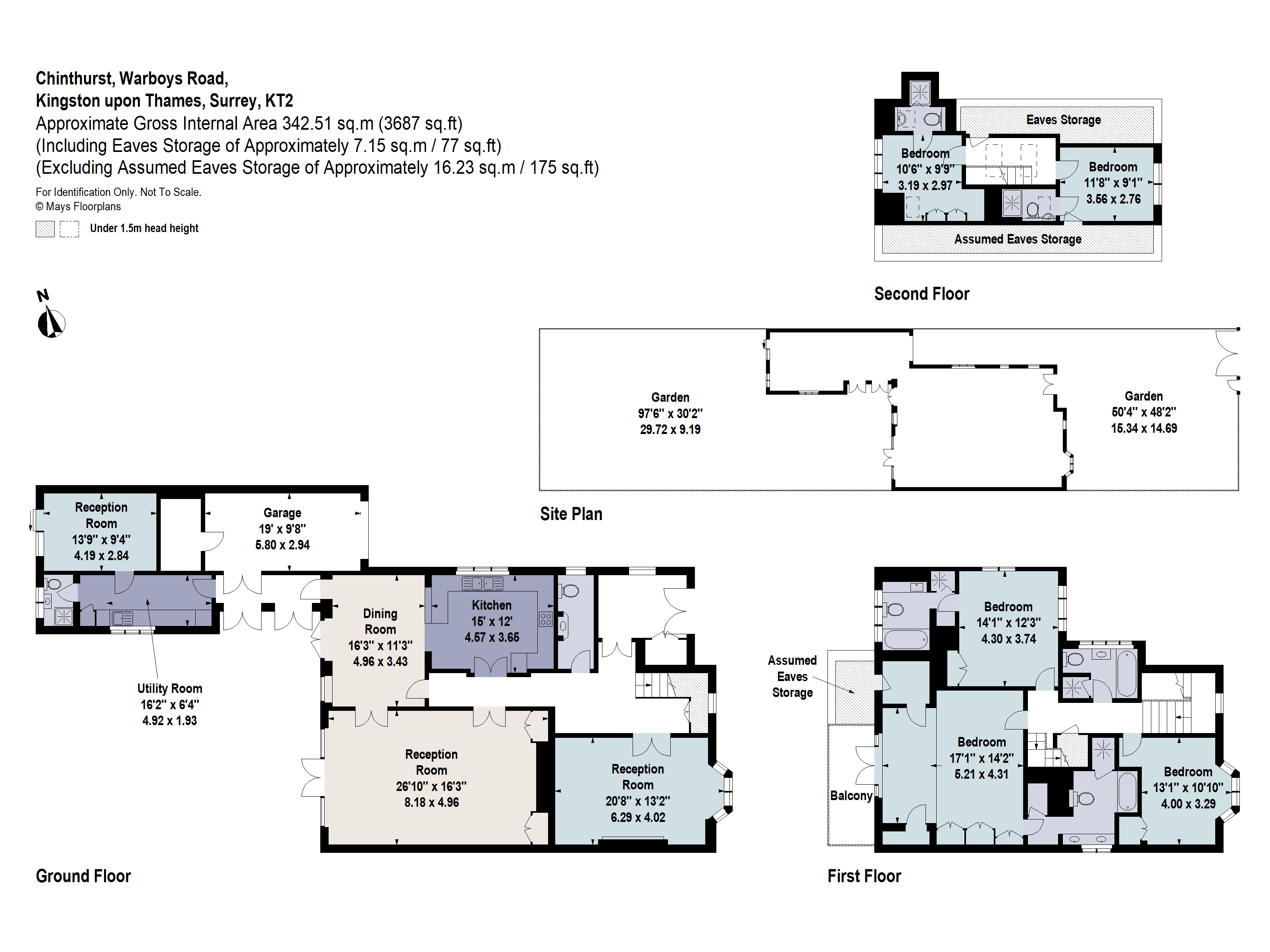 Chinthurst,, Warboys Road, Surrey floorplan