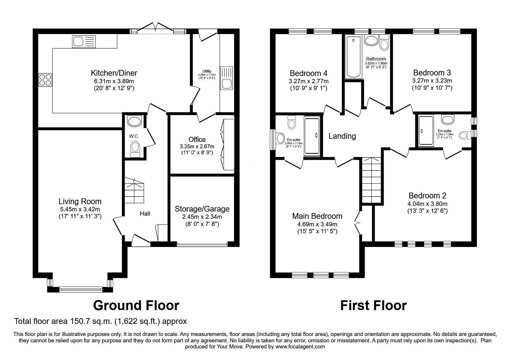 36, Meyer Crescent, Telford floorplan