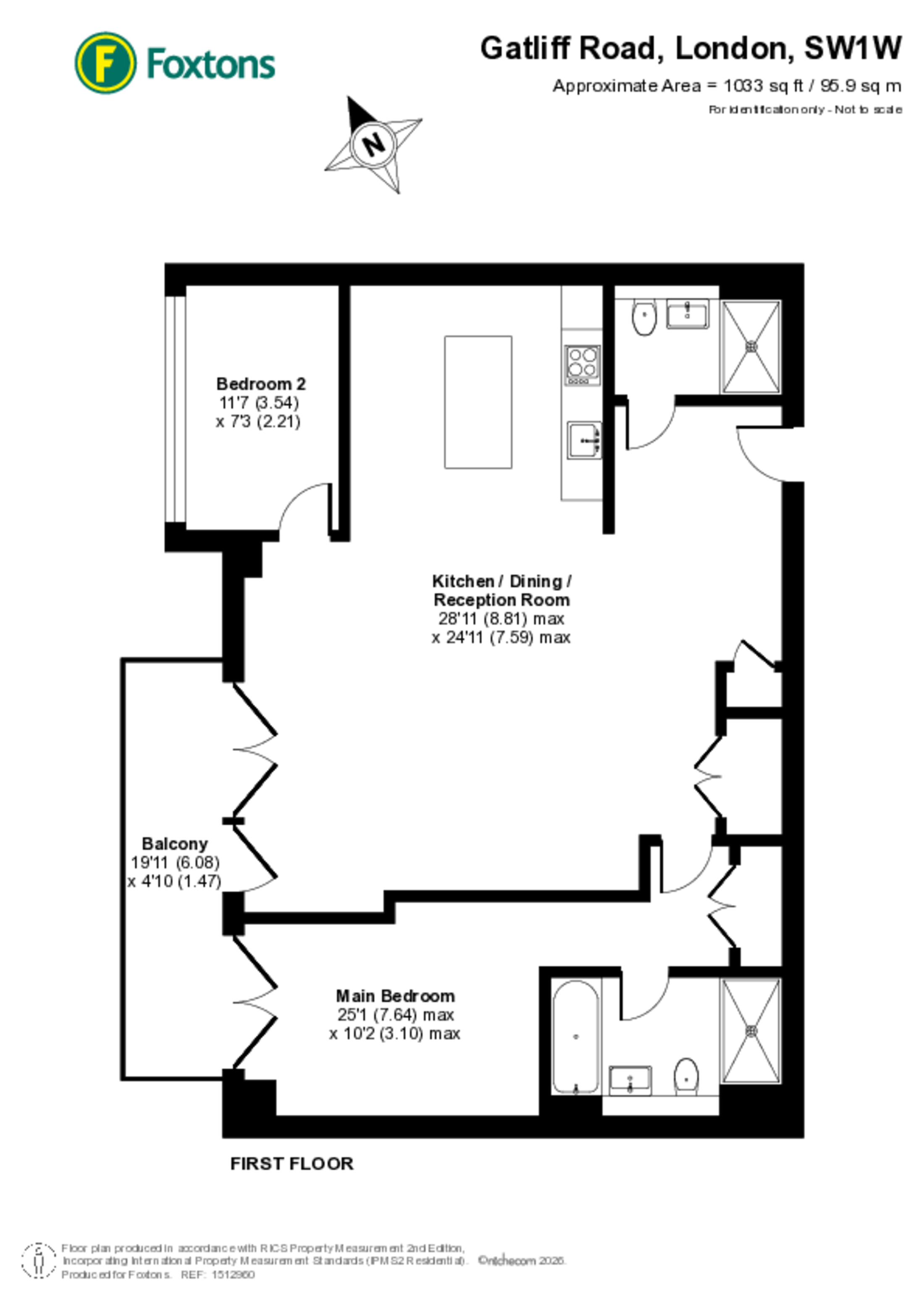 Gatliff Road, Belgravia floorplan