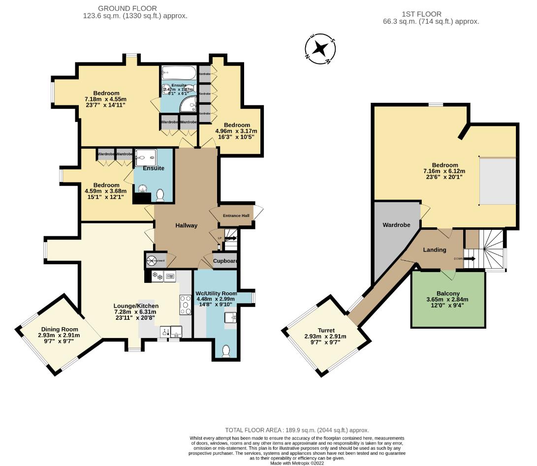 Flat 17, 114, St. Mildreds Road, Westgate-On-Sea floorplan