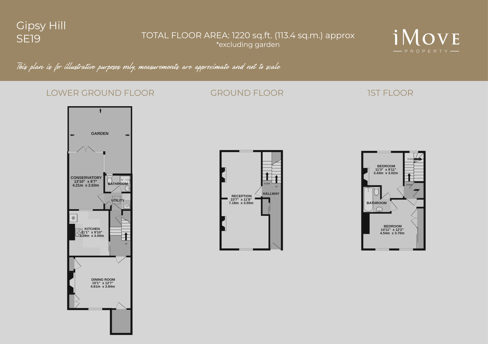 Gipsy Hill, London floorplan