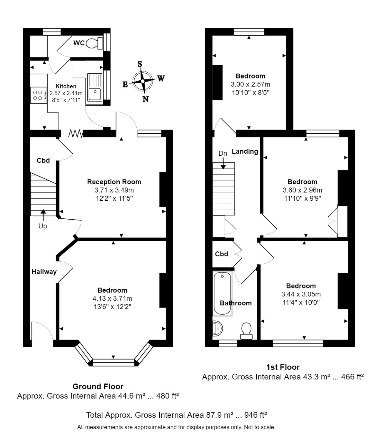 85, Weston Road, Guildford floorplan