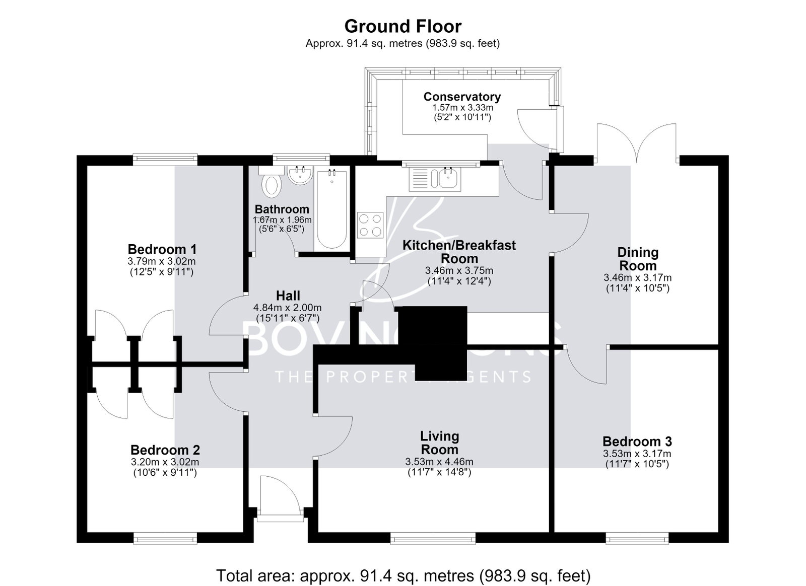 25, Millcroft, Soham floorplan