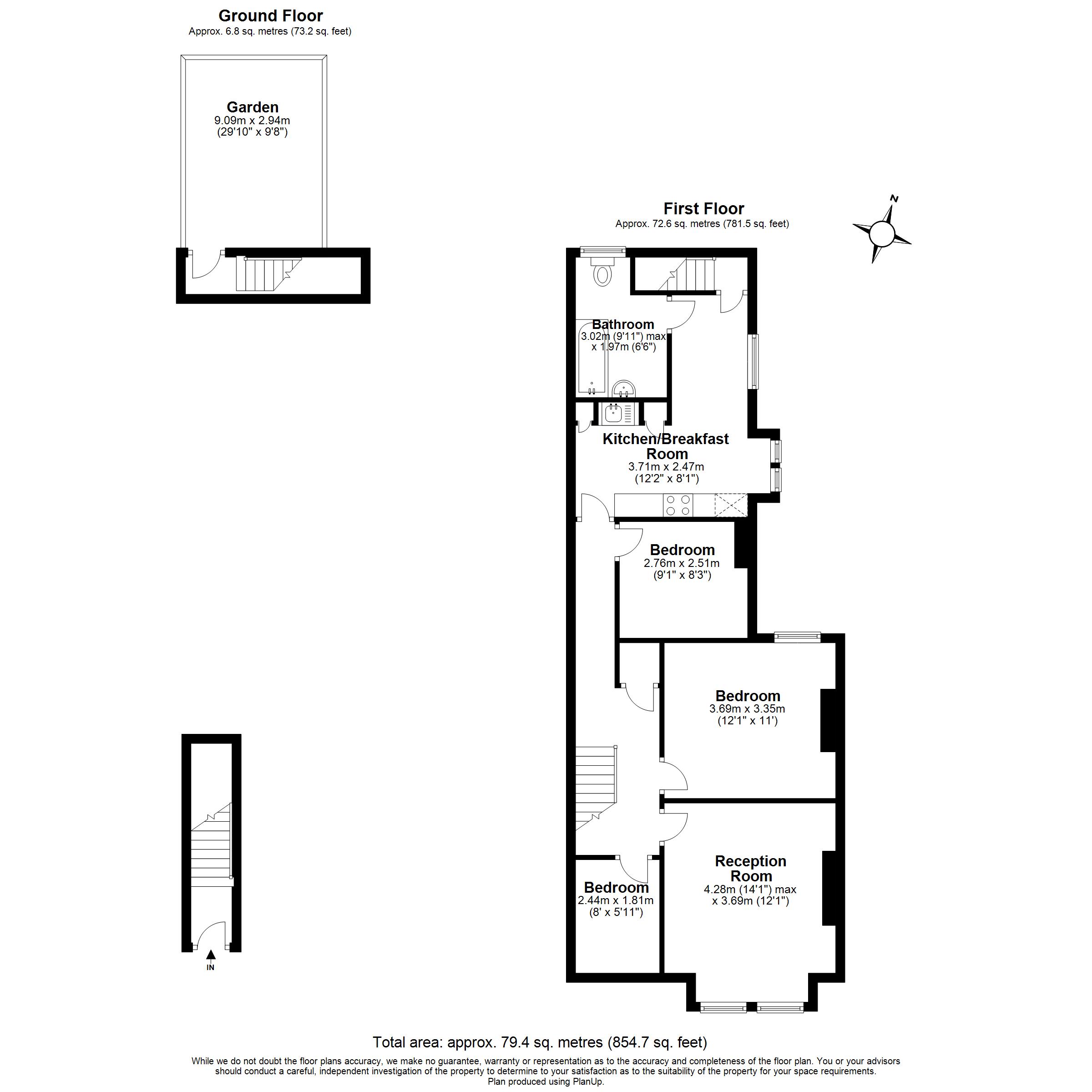 3 Bedrooms Maisonette for sale in Mersham Road, Thornton Heath CR7