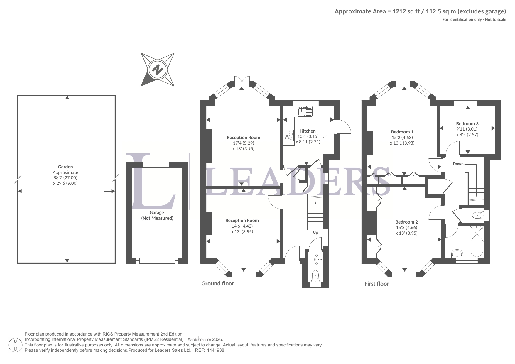 33, Dorking Road, Surrey floorplan