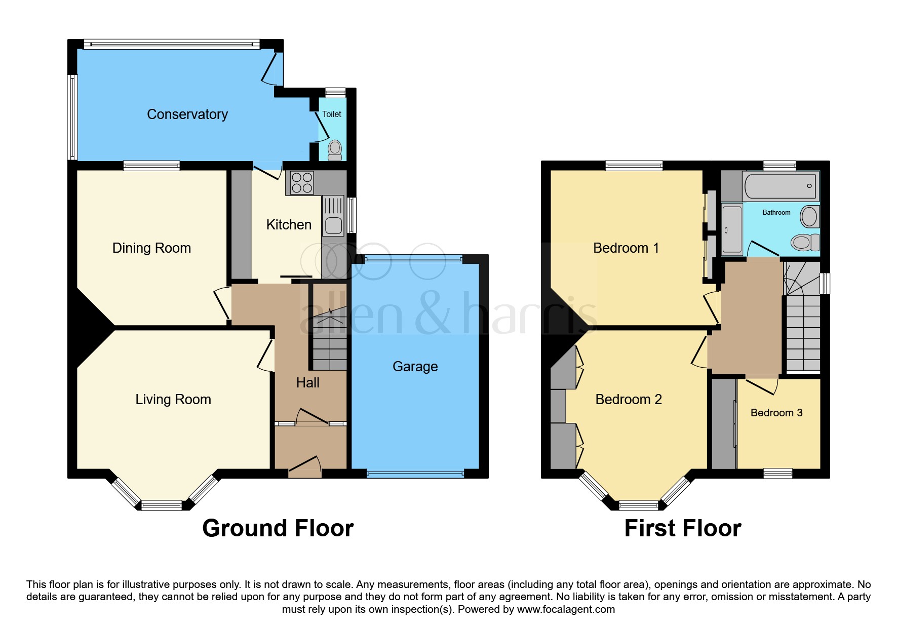 5, Elm Grove, Bath floorplan