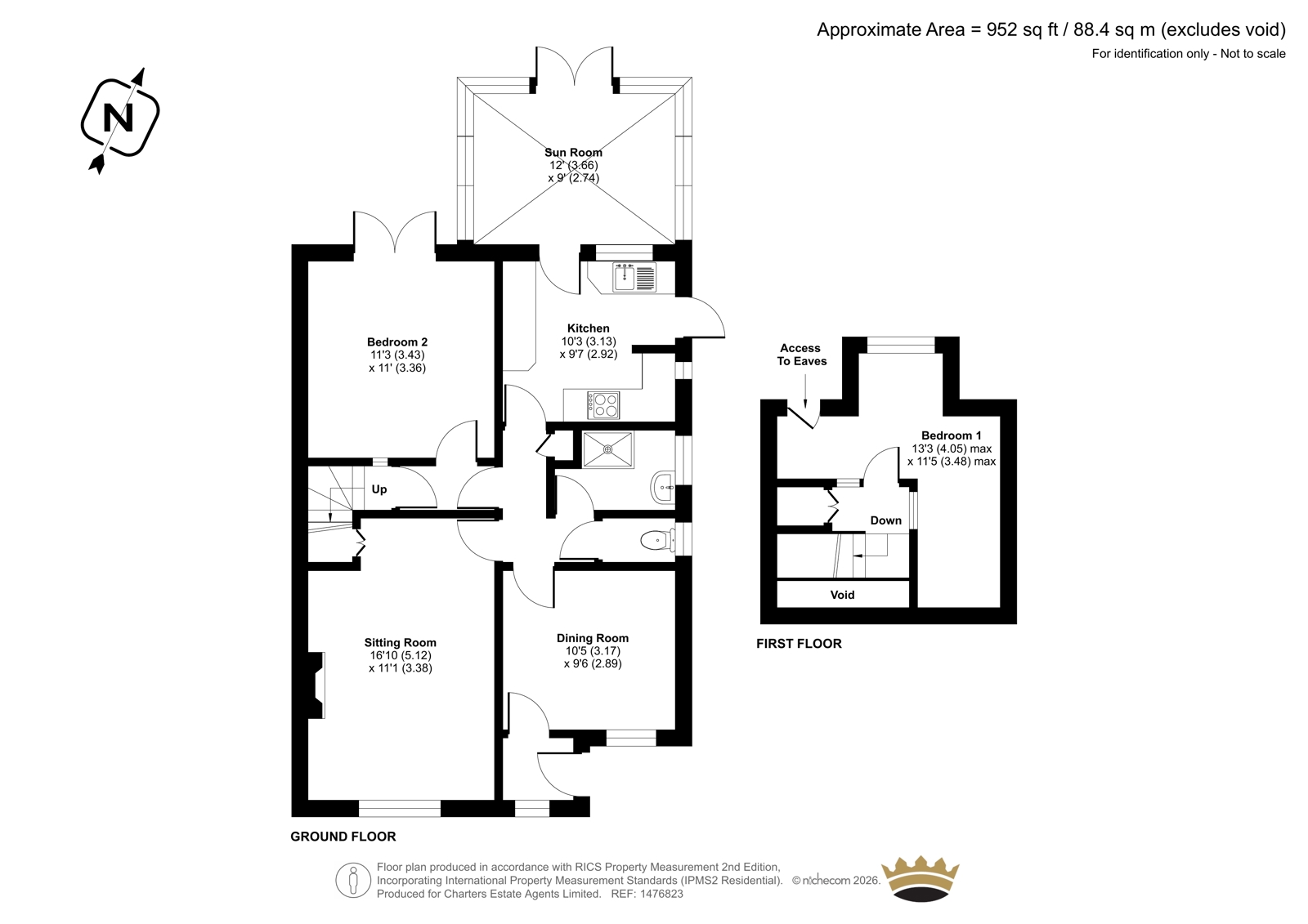 21, Chaucer Avenue, Littlehampton floorplan