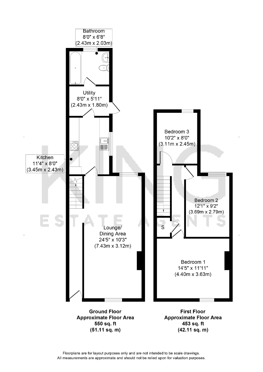 3 Bedrooms Terraced house to rent in Oxford Street, Wolverton, Milton Keynes, Buckinghamshire MK12