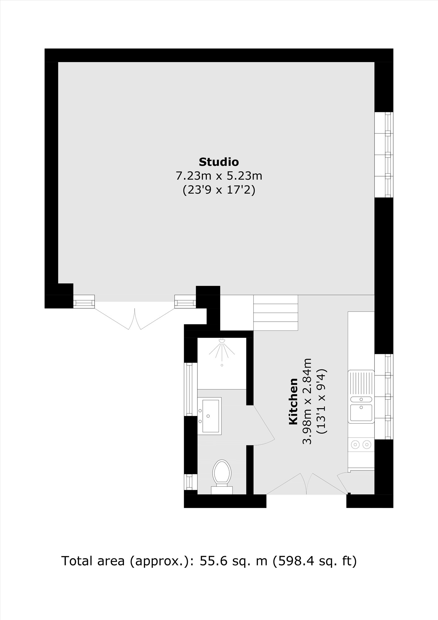 1A, Woodside Avenue, London floorplan