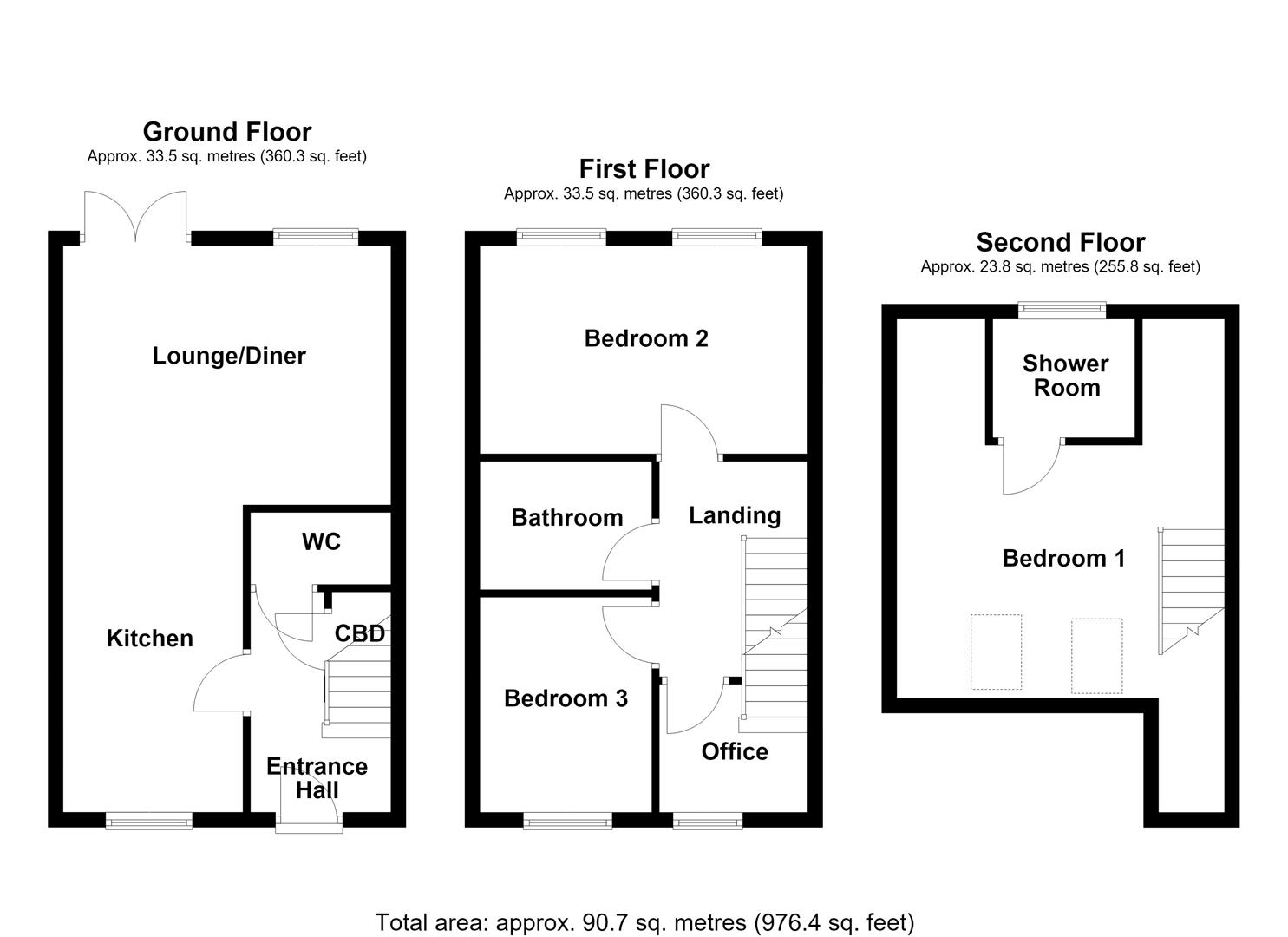 2, The Dards, Barnsley floorplan