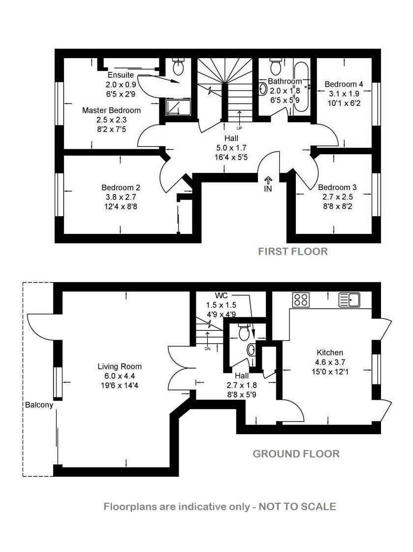 32 Lochburn Gardens, Glasgow floorplan