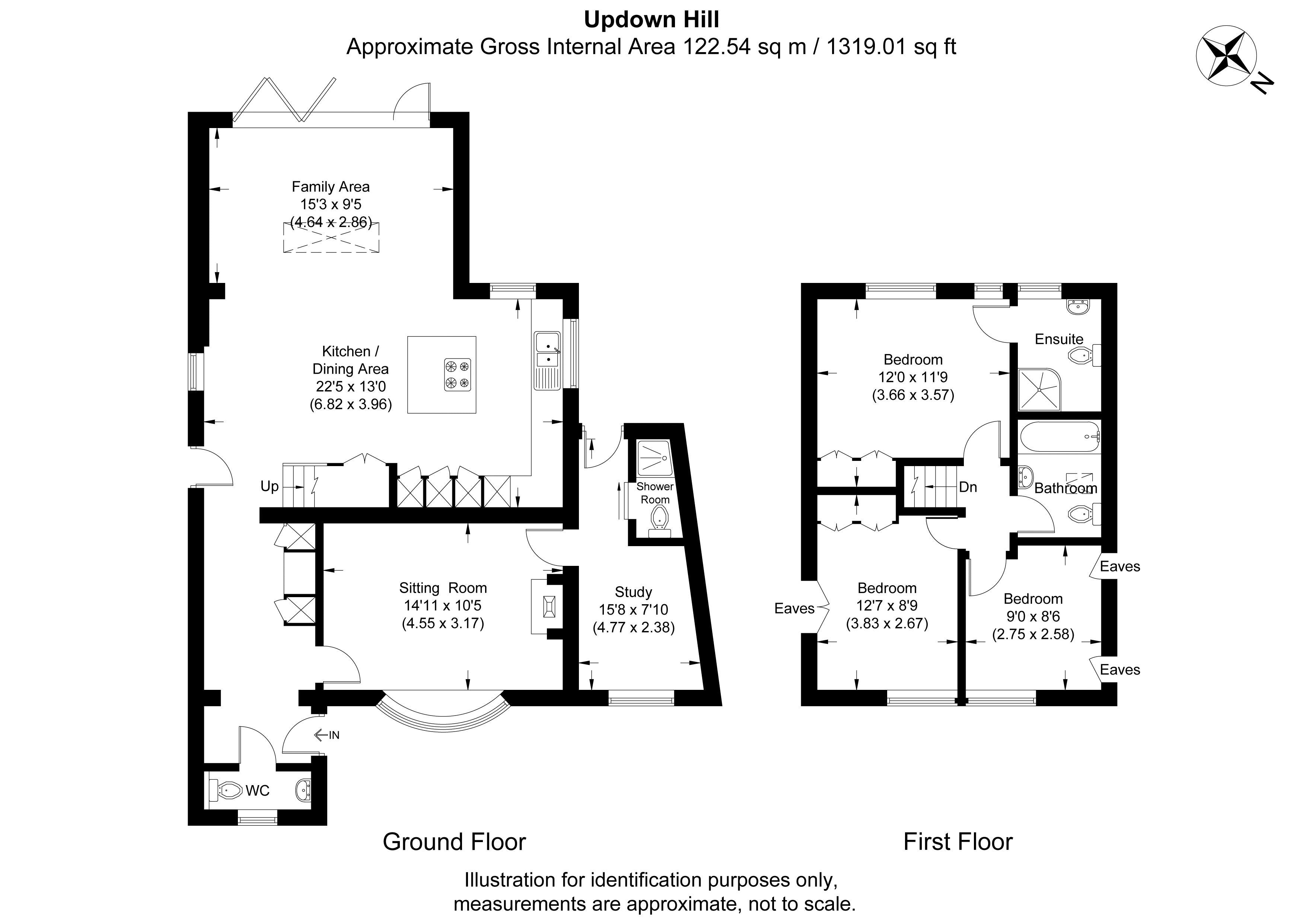 28, Updown Hill, Windlesham floorplan