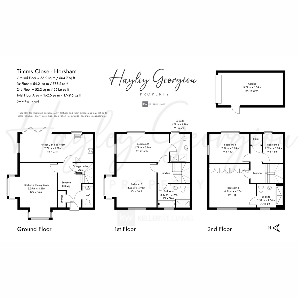 47, Timms Close, Horsham floorplan