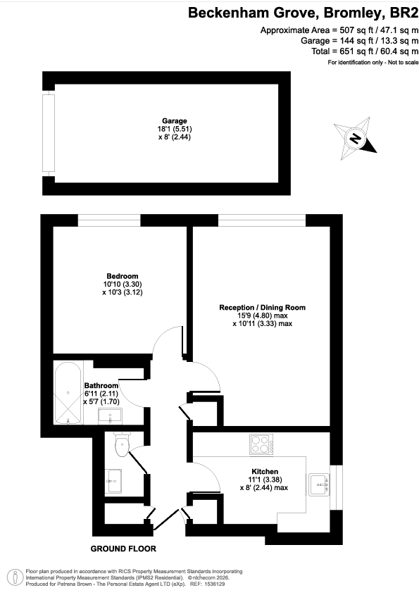 Beckenham Grove, Bromley floorplan