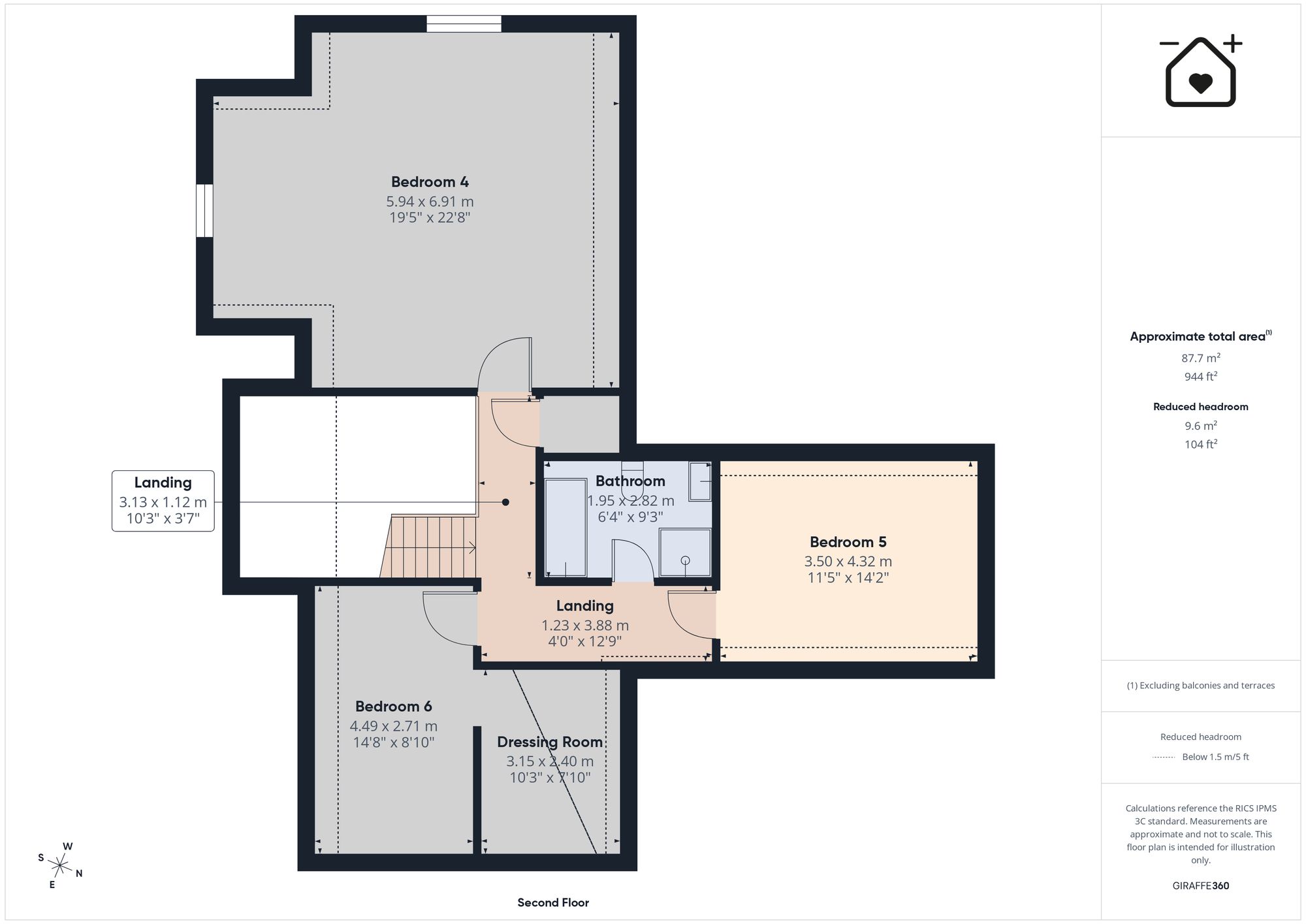98 Heol Pentre Felen, Swansea floorplan