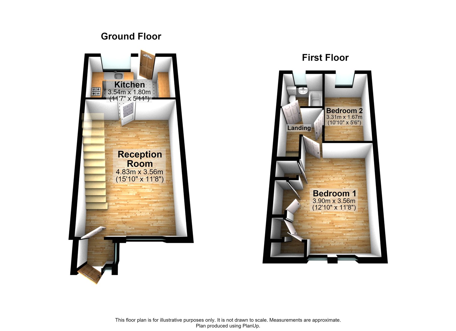 6, Leewood Close, London floorplan