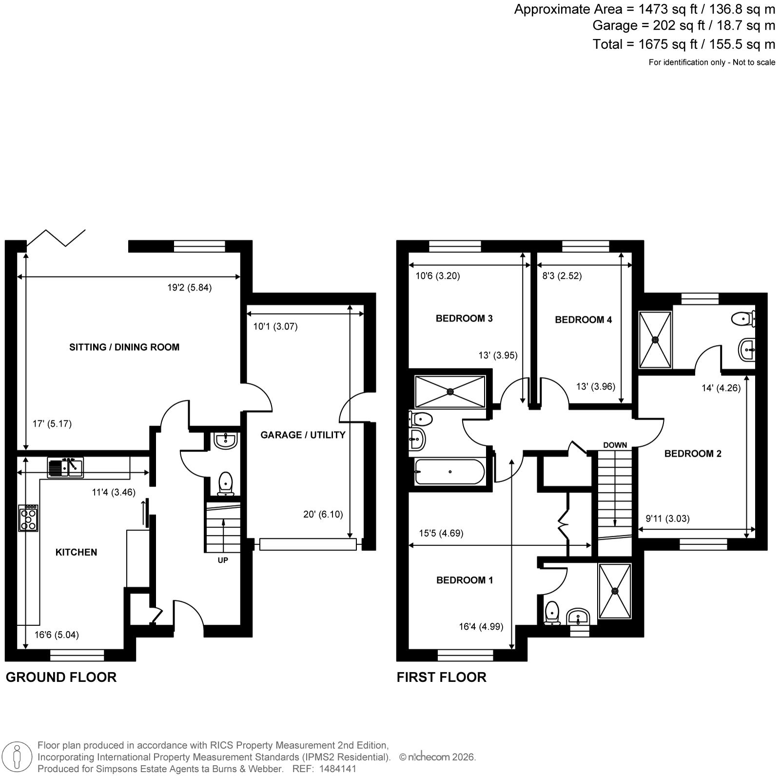 20, Weyburn Lane, Elstead floorplan