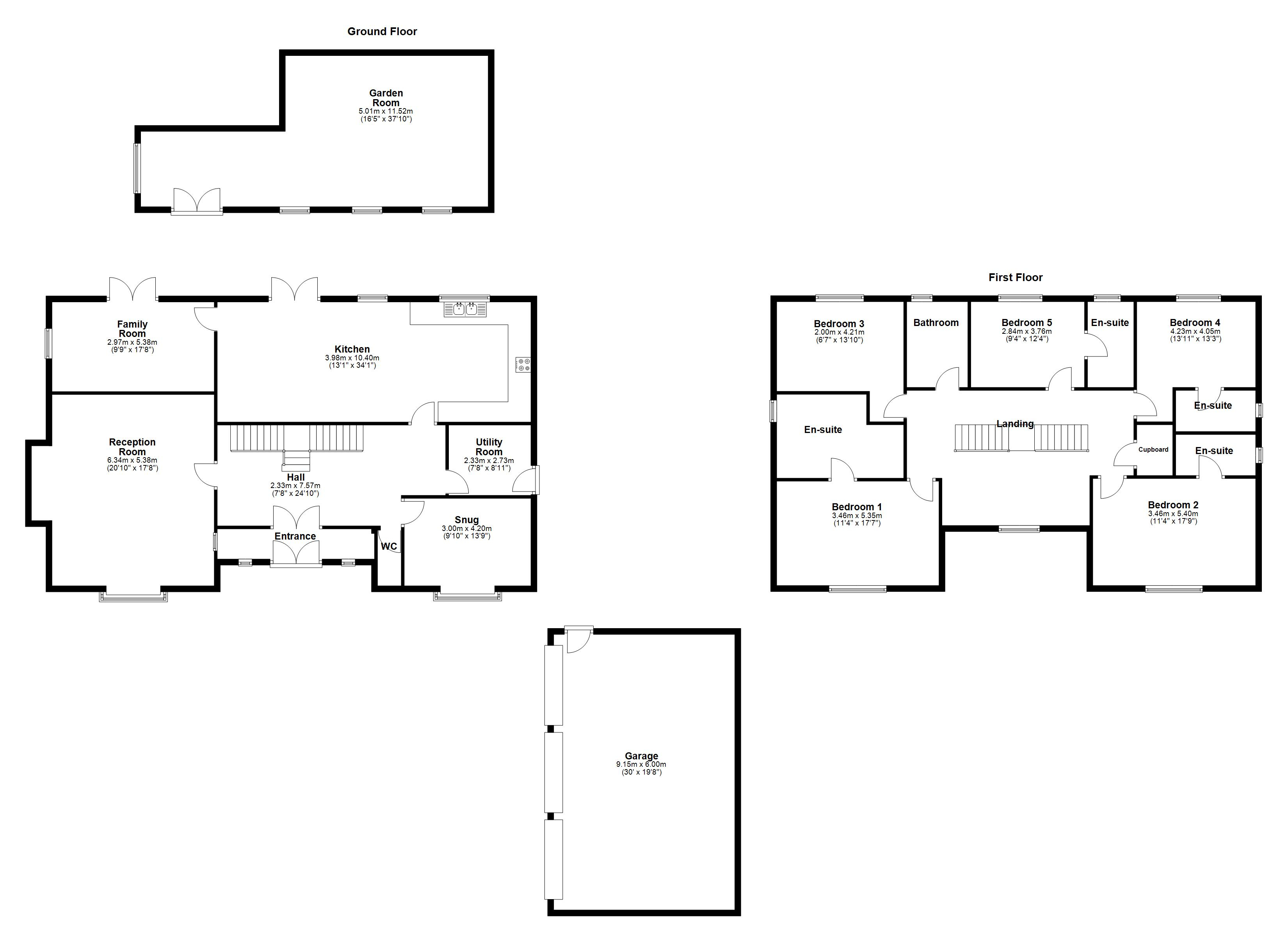 Partridge House, 56A Forest Lane, Yarm floorplan