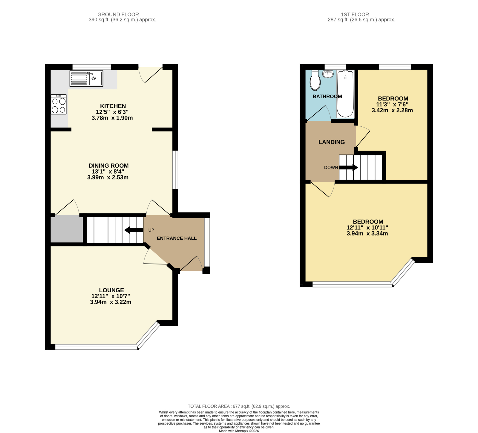 119 Hook Lane, Welling floorplan