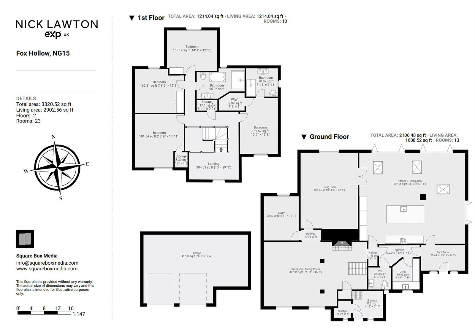 3, Fox Hollow, Longdale Lane, Nottingham floorplan