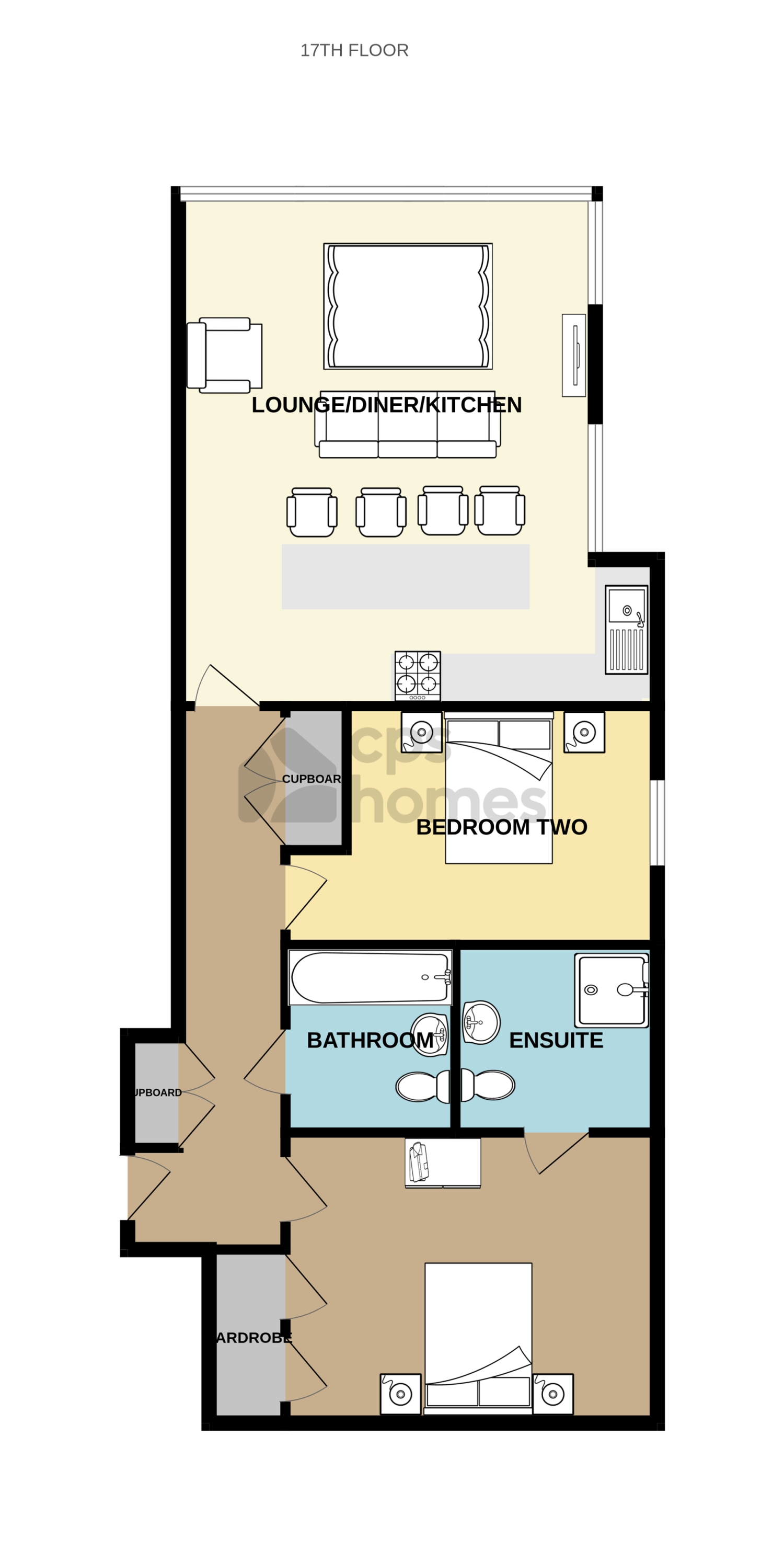 72, Pendeen House Ferry Court, Cardiff floorplan