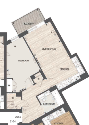 1 Bedrooms Flat to rent in Castleton House, 26 Adrodrome Road, London NW9