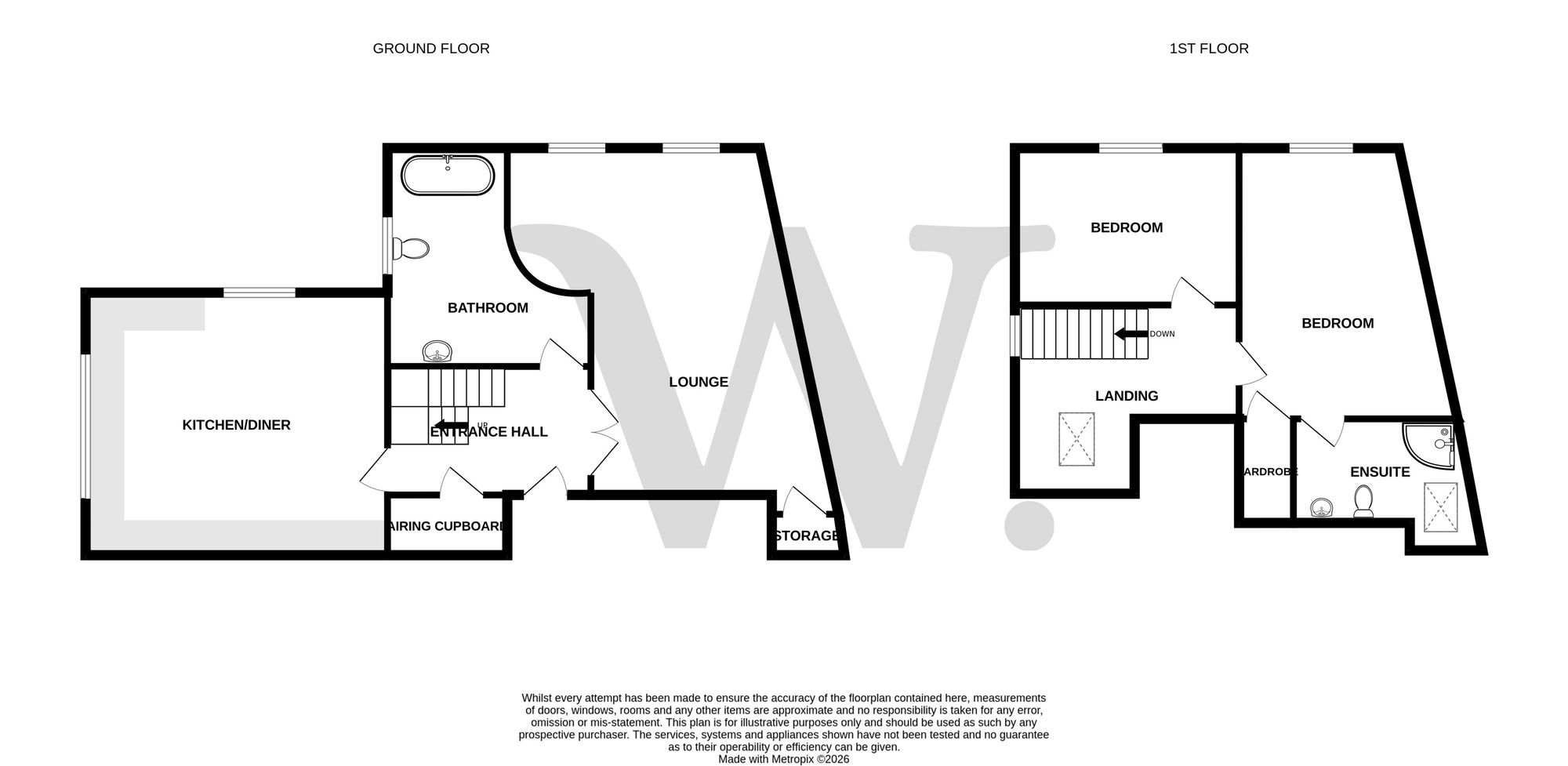 Flat C, 17 Muspole Street, Norwich floorplan