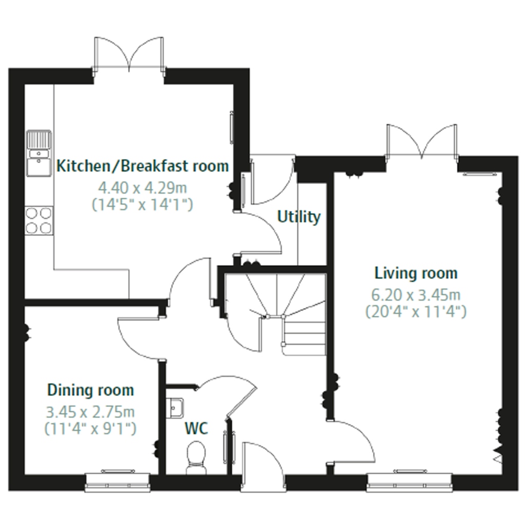 5 Bedrooms Detached house for sale in 