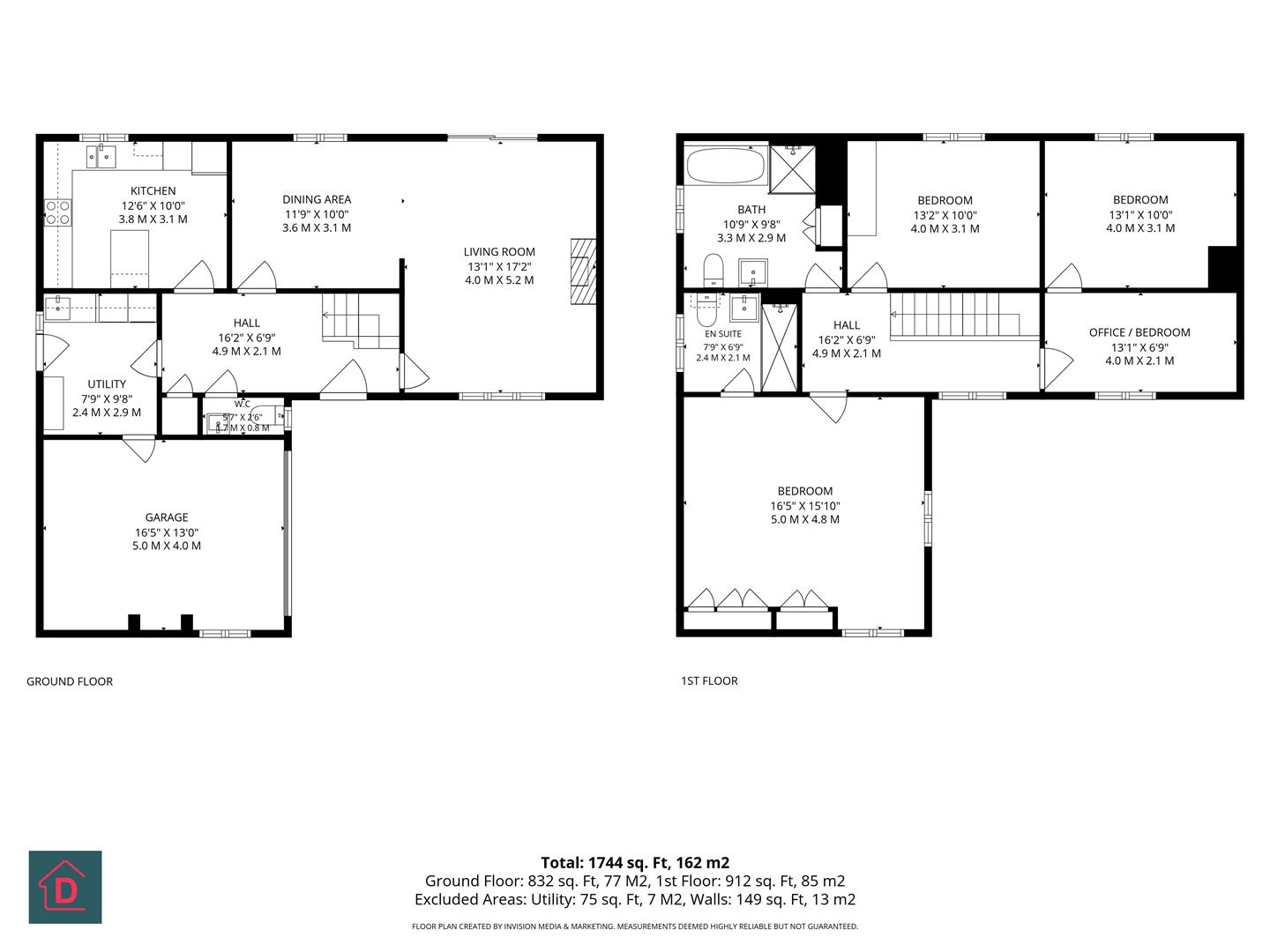 Grianane, Back Shore Road, Laxey floorplan