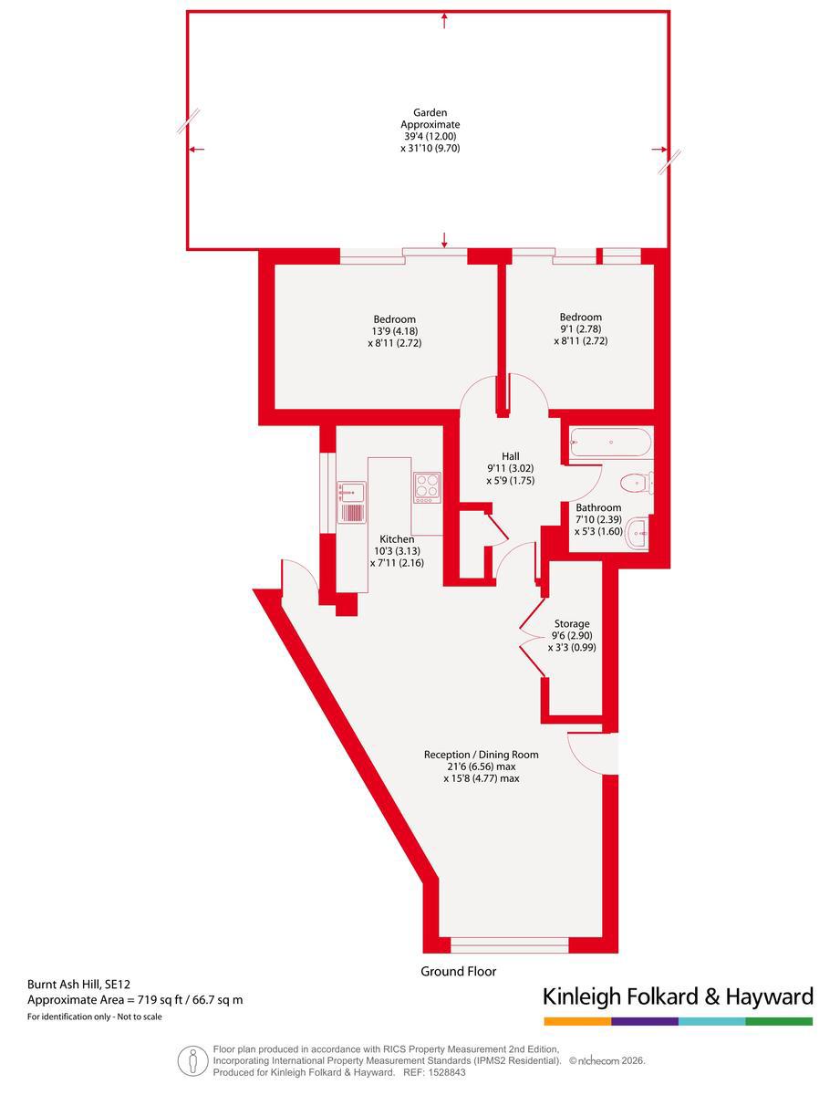 Burnt Ash Hill, London floorplan