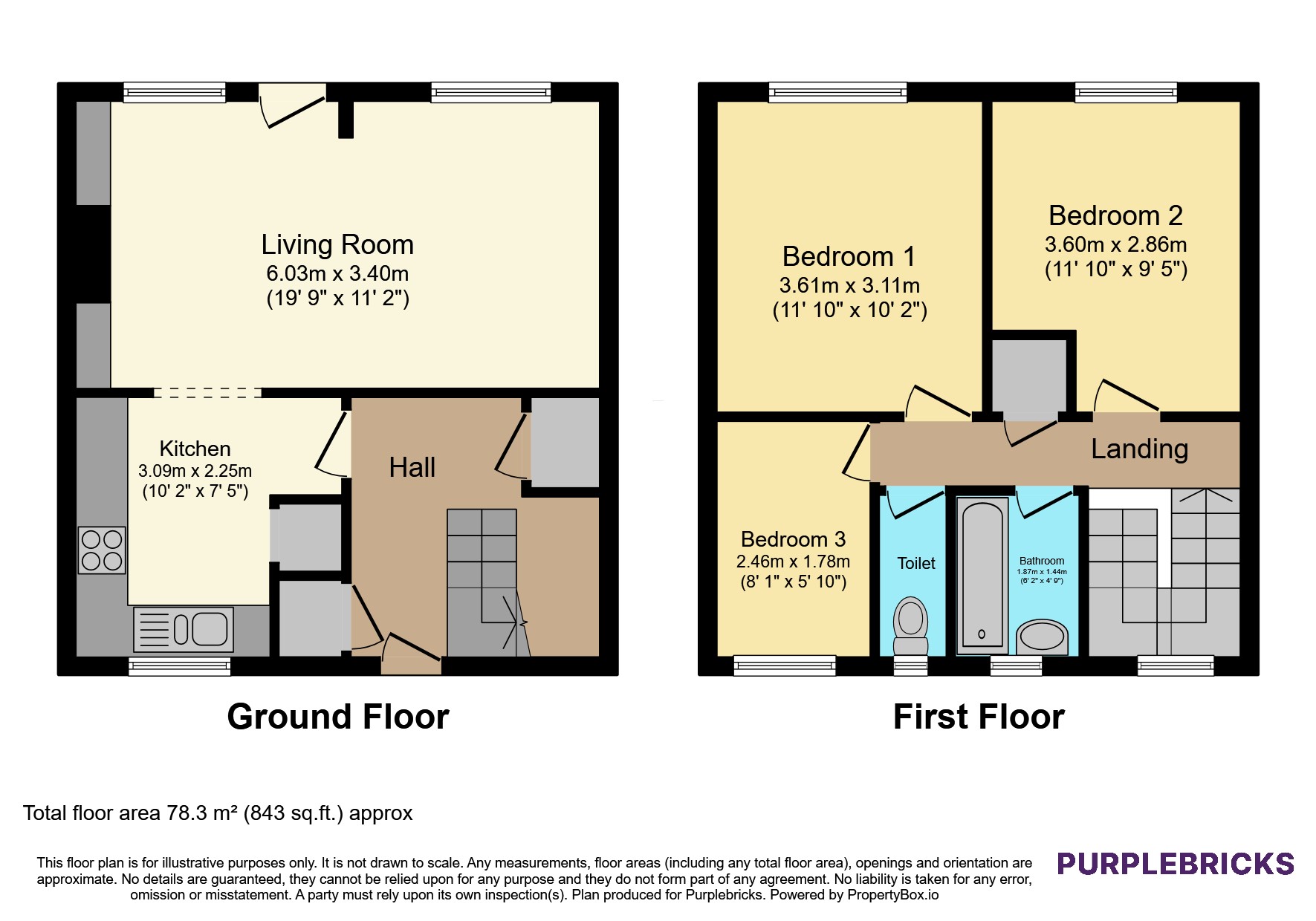 5, Euclid Close, Manchester floorplan