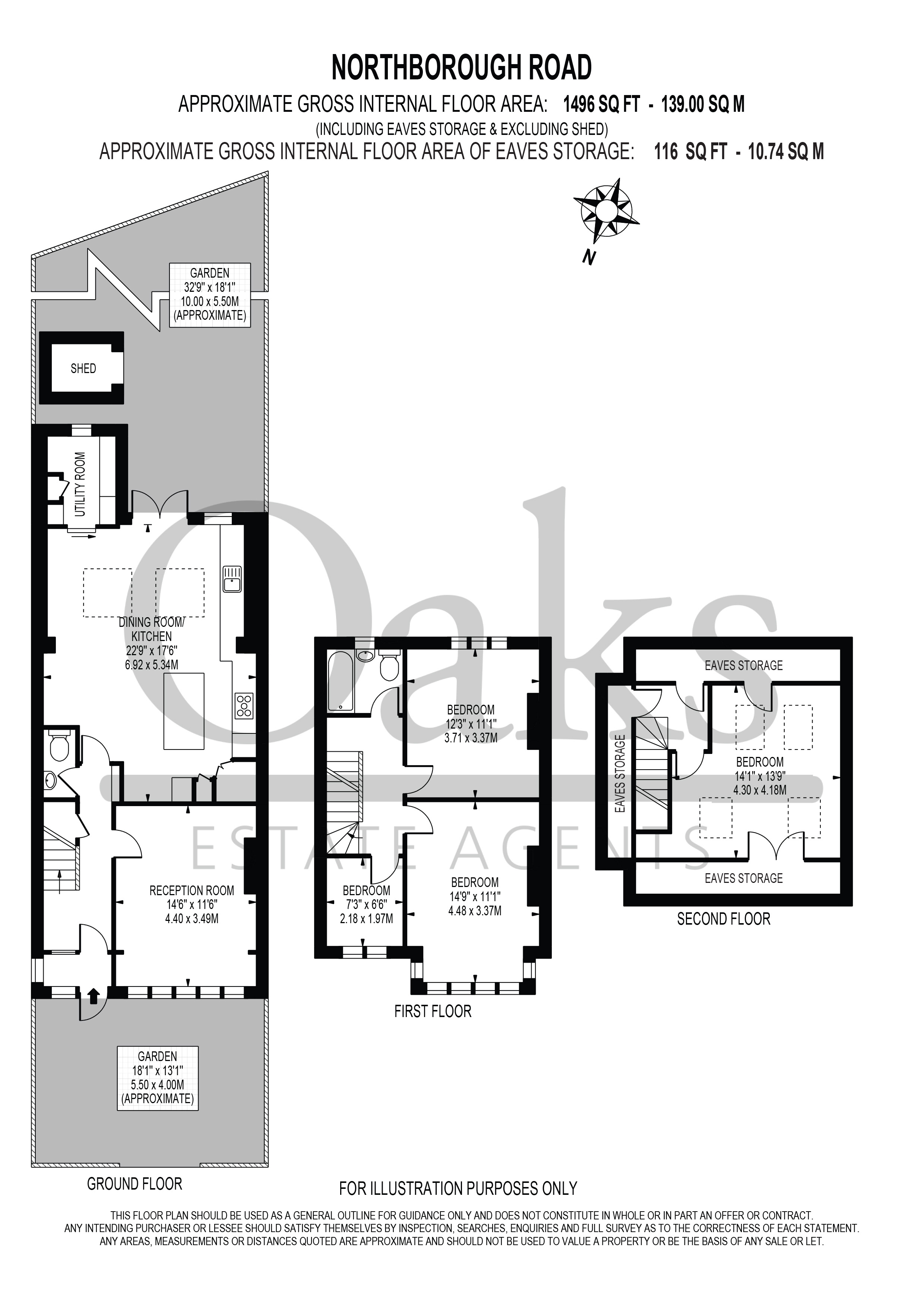 Northborough Road, London floorplan