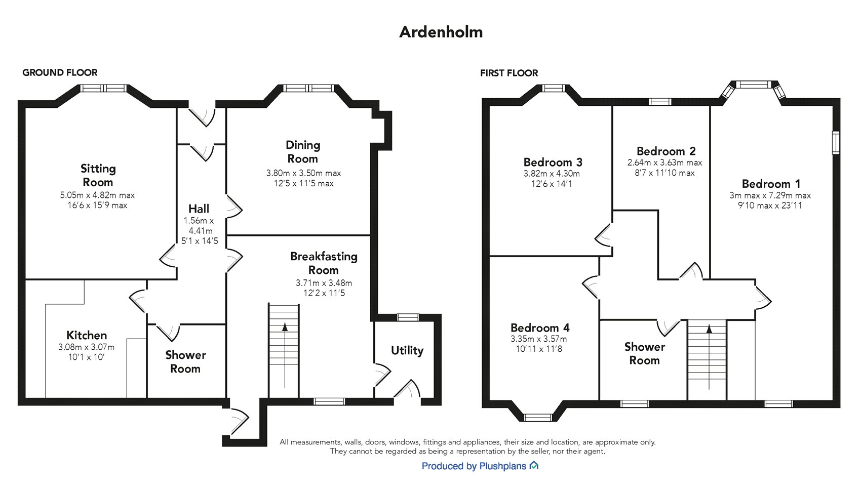 Ardenholm, Ferguslie Street, Sandbank, Dunoon PA23, 4 bedroom detached
