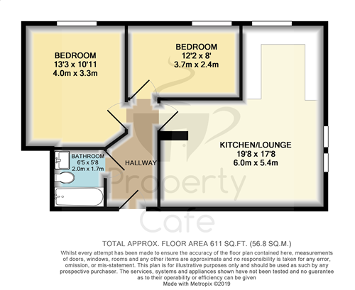 2 Bedrooms Flat to rent in Dorset Road, Bexhill-On-Sea TN40