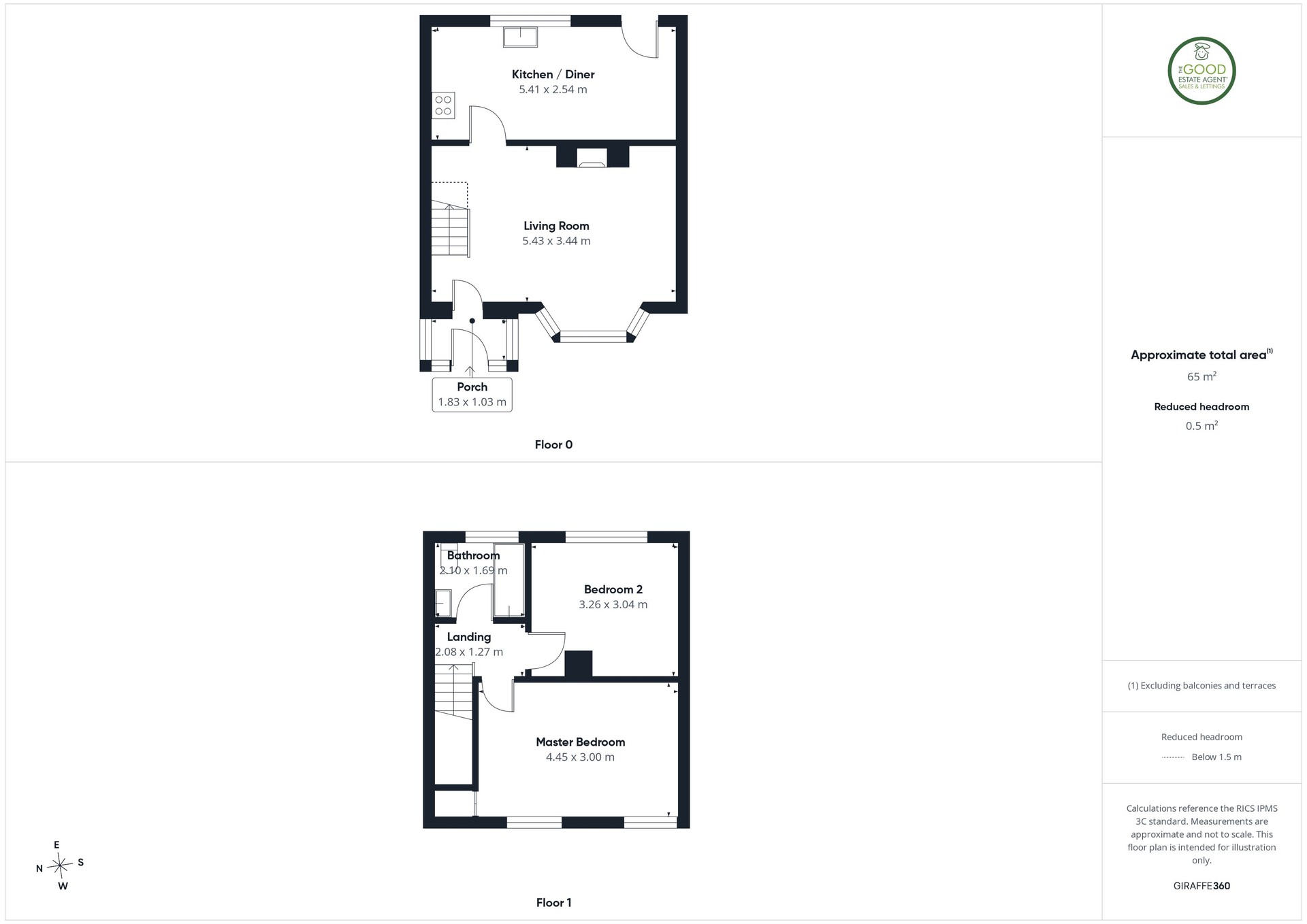 11, Hampstead Square, Sunderland floorplan