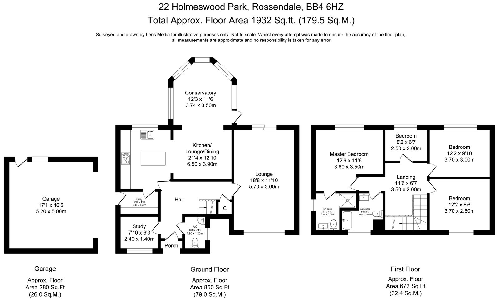 22, Holmeswood Park, Rossendale floorplan
