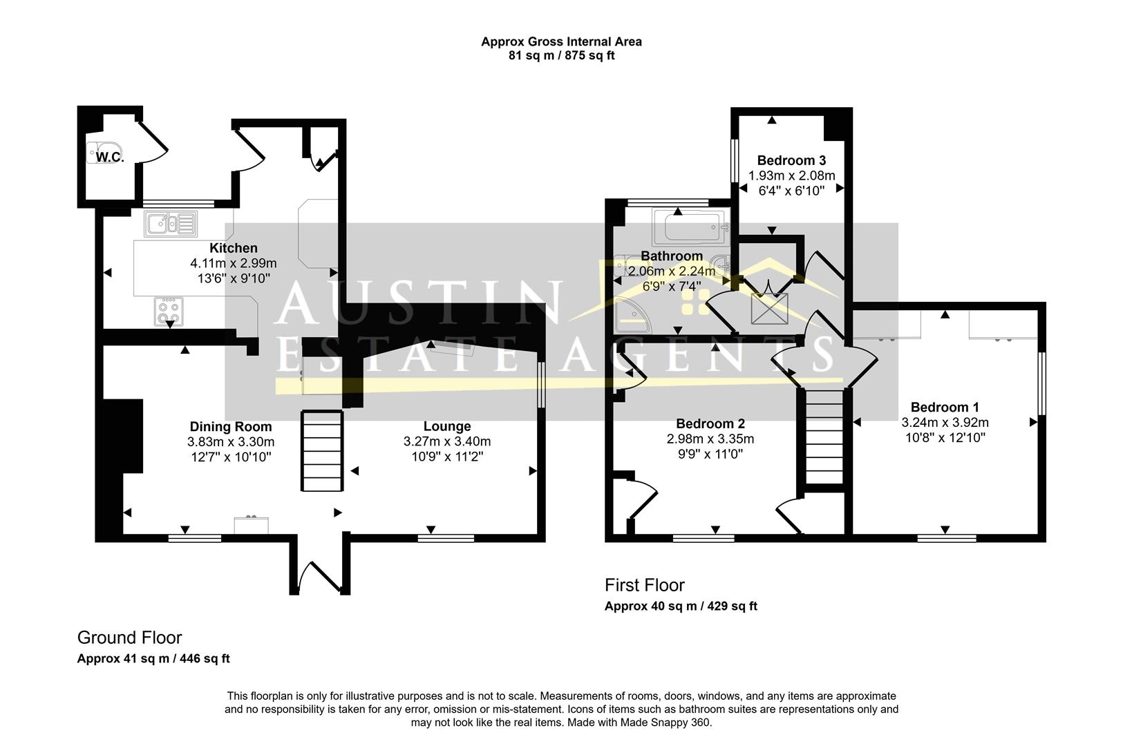 37, High Street, Weymouth floorplan