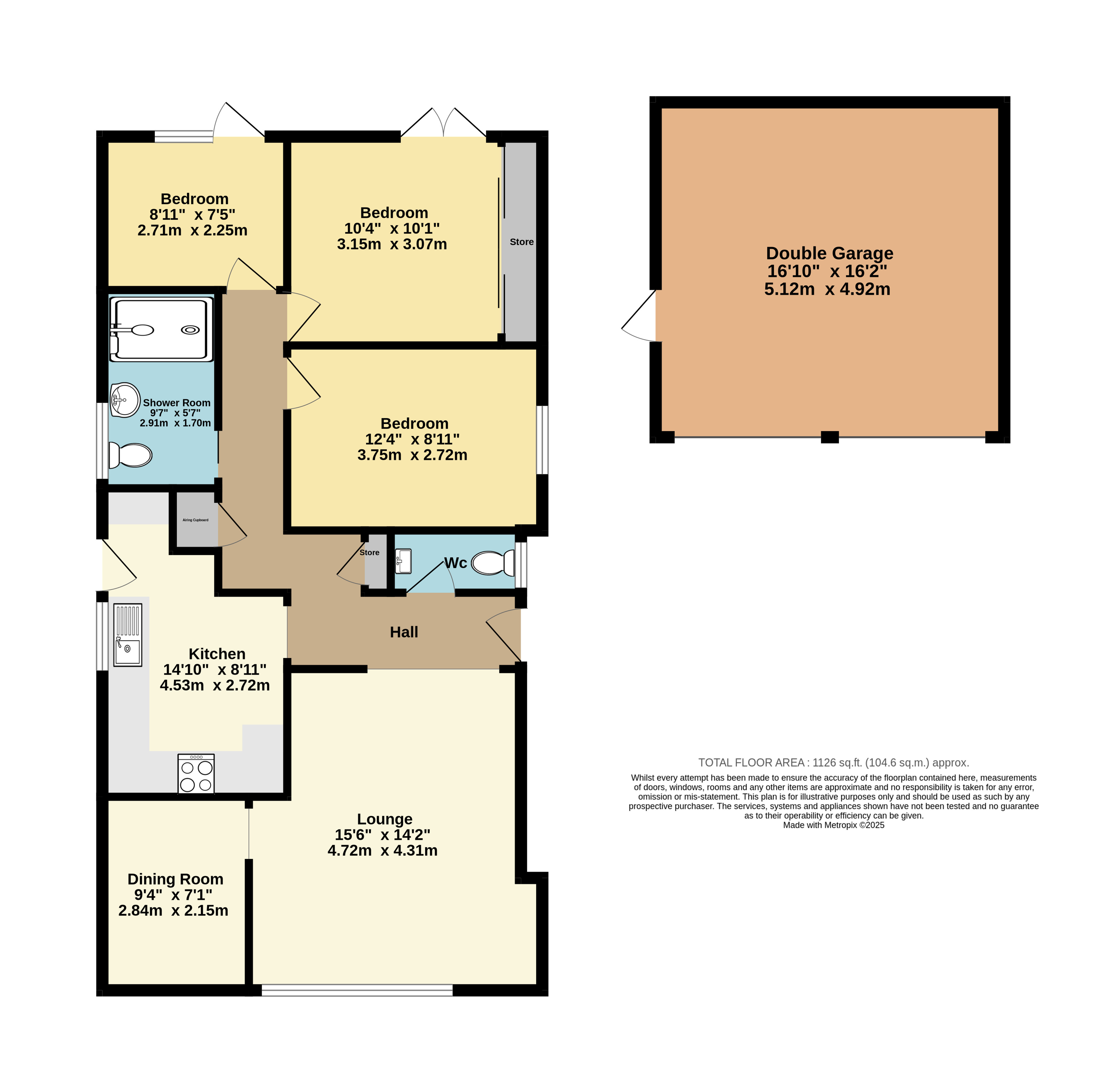 12, Macdonald Parade, Whitstable floorplan