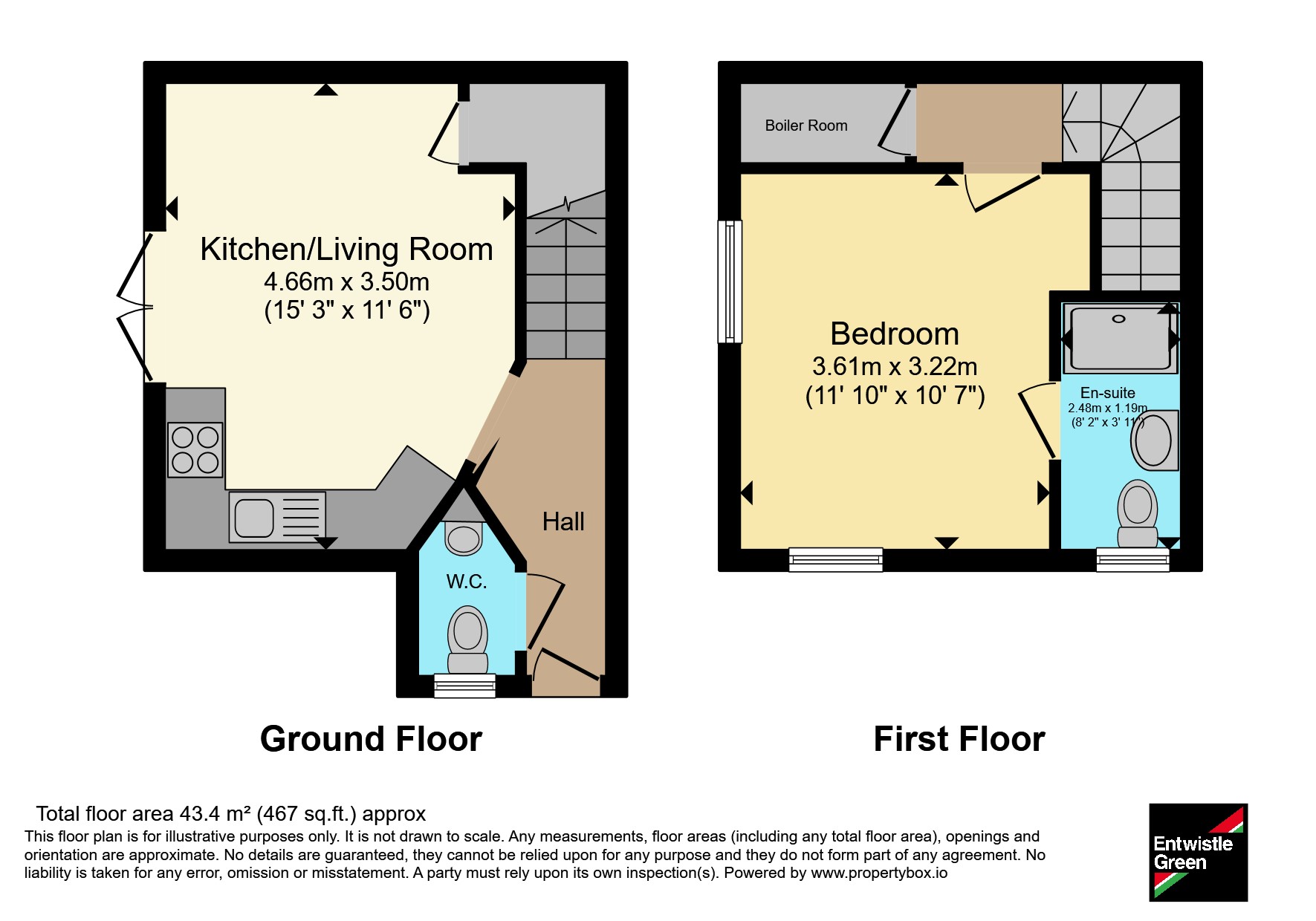 12, Pincroft Close, Preston floorplan