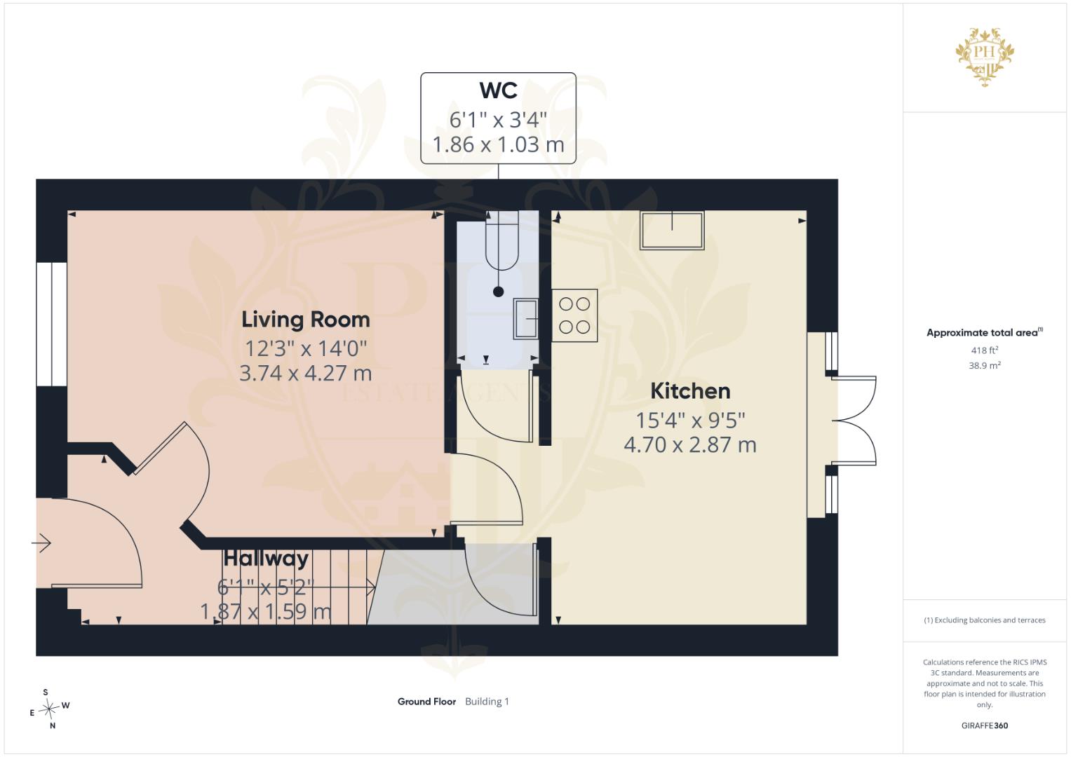20, Silverdale Gardens, Redcar floorplan