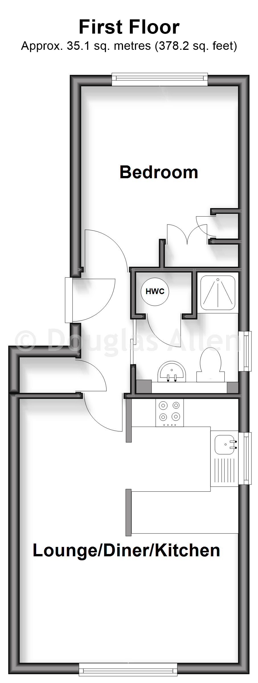Elm Court, Higham Station Avenue, London floorplan