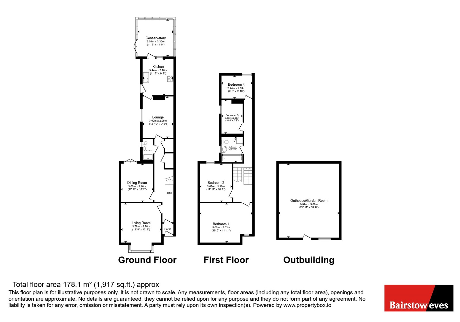 966, Warwick Road, Birmingham floorplan