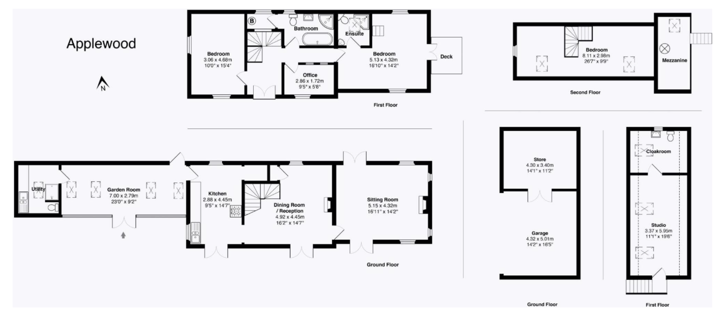Wood Farm,Applewood, Wedmore floorplan