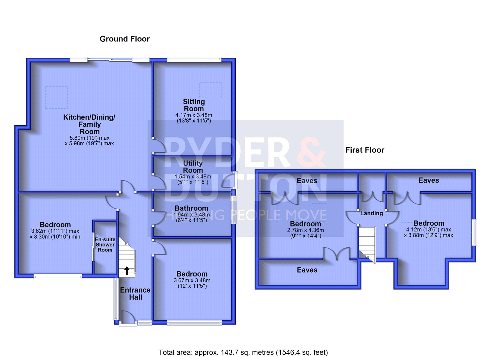 Fermain,, Higher Arthurs, Saddleworth floorplan
