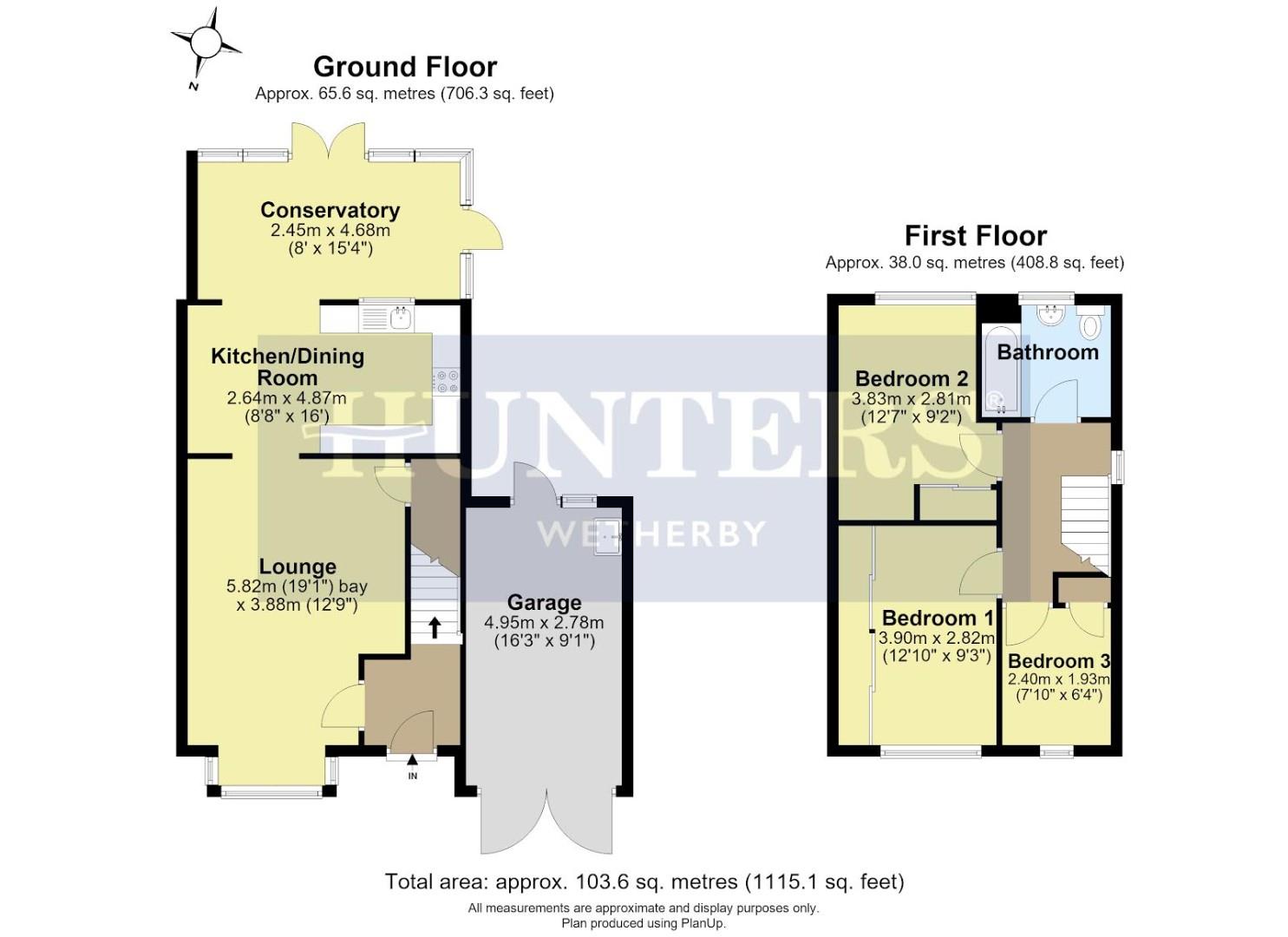 Prince Rupert Drive, York floorplan