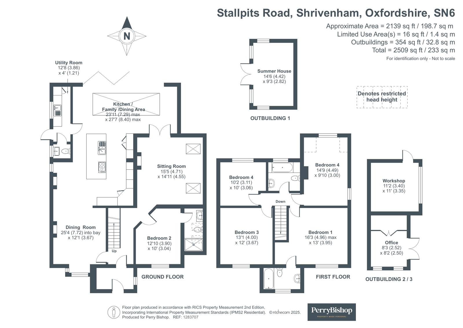 Downsfield, 8a, Stallpits Road, Oxfordshire floorplan