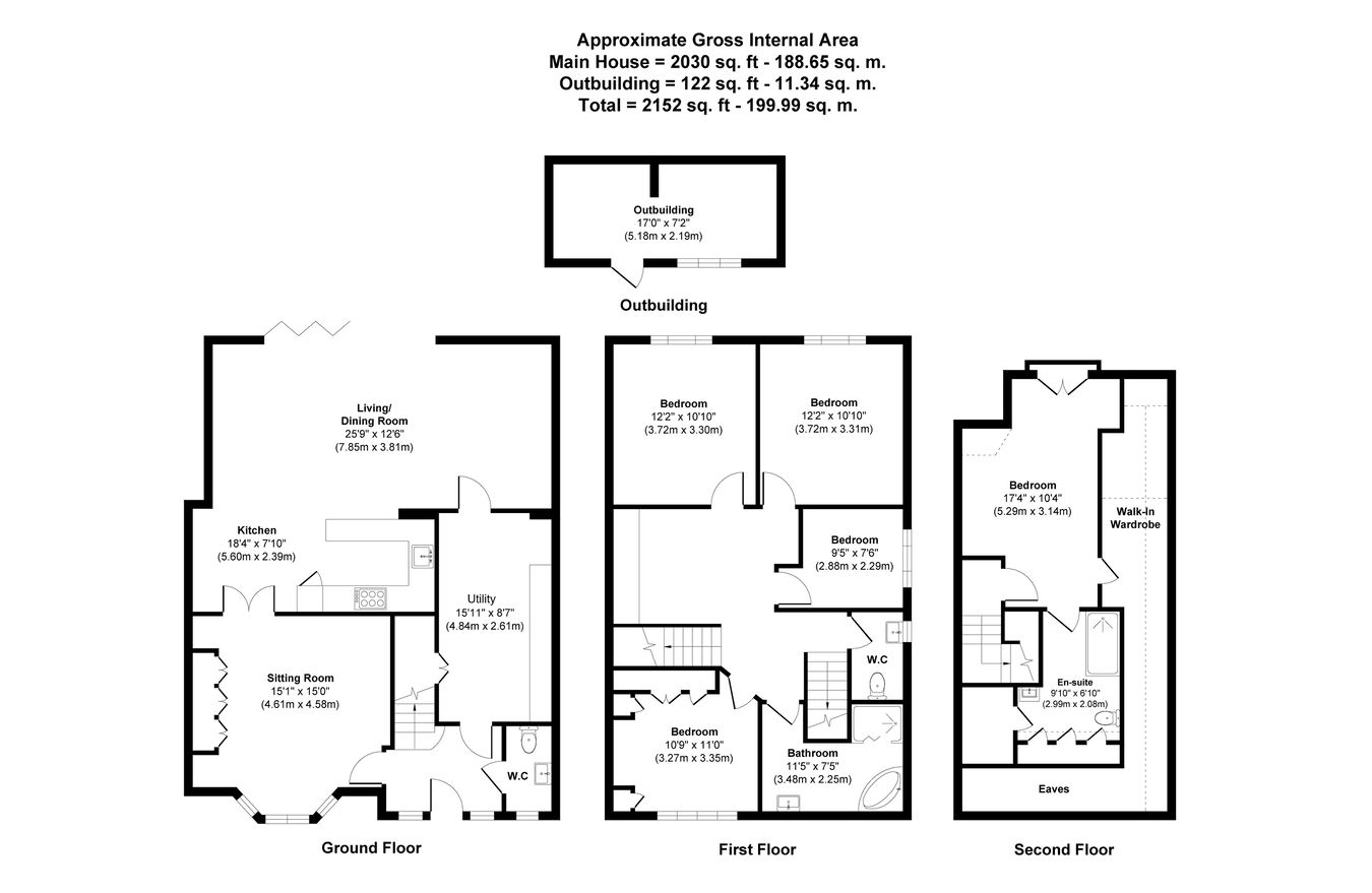Braemar, Church Road, Iver floorplan