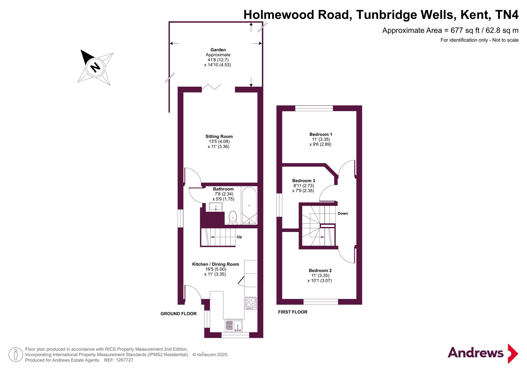 24A,, Holmewood Road, Kent floorplan