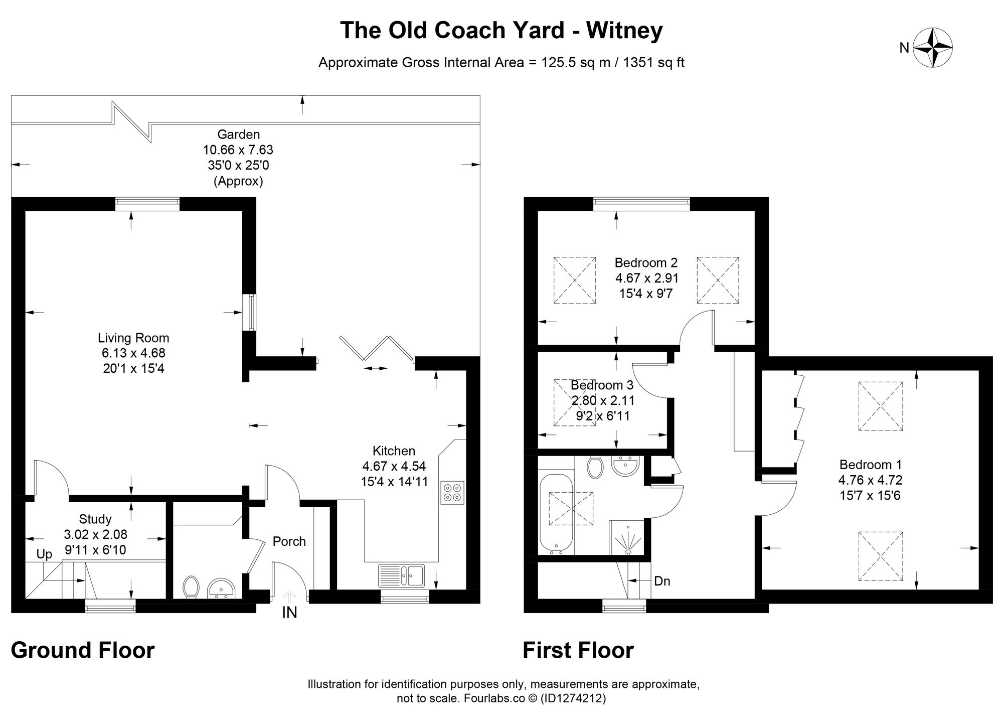 21 The Old Coachyard, Witney floorplan